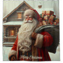 Search for christmas shower curtains Winter