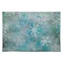 Search for blue christmas placemats Snowflake pattern