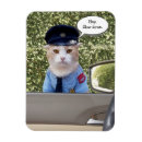 Search for police magnets Cat