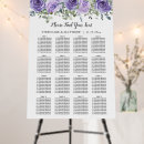 Search for purple wedding seating charts Botanical