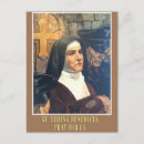 Search for catholic saint postcards Nun