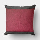 Search for red leather pillows Stylish