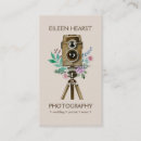 Search for vintage photography business cards chic
