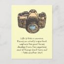 Search for life is like a camera Photographer