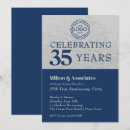 Search for company dinner invitations Navy blue