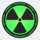 Search for radiation stickers Nuclear