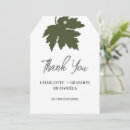 Search for green leaf thank you cards Elegant
