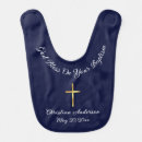 Search for baptism baby bibs Blue