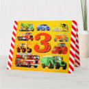 Search for construction birthday cards Trucks