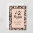 Search for 42nd birthday invitations Elegant