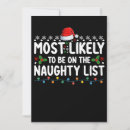Search for naughty christmas invitations Xmas