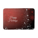 Search for christmas bath mats Red