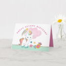 Search for unicorn birthday cards Pink