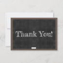 Search for teacher thank you cards Chalkboard