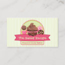 Search for dessert business cards baking