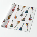 Search for guitar wrapping paper Colorful