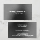 Search for silver foil business cards Simple