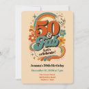 Search for disco 50th birthday invitations Fifty