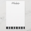 Search for piano music stationery paper Pianist