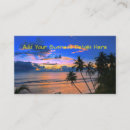Search for palm tree business cards Exotic