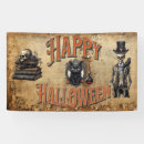 Search for trick or treat banners Black