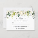 Search for gold rsvp cards Botanical