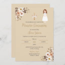 Search for floral first communion invitations Primera comunión