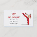 Search for martial arts business cards Training