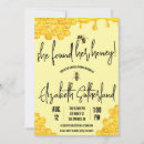 Search for she found her honey bridal shower invitations Yellow