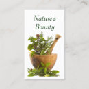 Search for herb business cards mortar