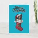 Search for boston terrier cards Santa
