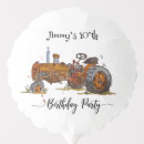 Search for tractor balloons Farm birthday