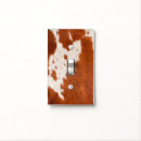 Search for cow light switch covers Rustic