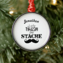 Search for mustache ornaments Moustache