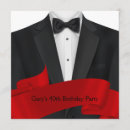 Search for tuxedo birthday invitations Mens