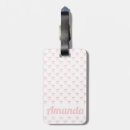 Search for unique luggage tags Girly