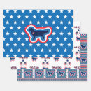 Search for red golden retriever Red white and blue