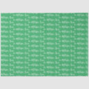Search for monogram tissue paper Green