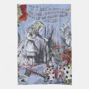 Search for alice in wonderland kitchen towels White rabbit
