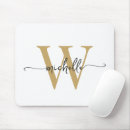 Search for gold mousepads Typography