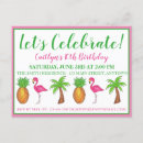 Search for flamingo and pineapple invitations Pink