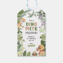 Search for dinosaur birthday party favor tags Wild one