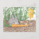 Search for rabbit postcards Whimsical