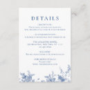 Search for floral wedding enclosure cards Toile de jouy
