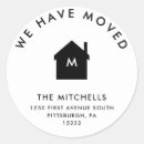 Search for we have moved stickers Minimalist