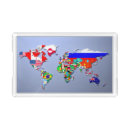 Search for world map serving trays Africa