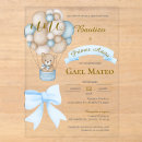 Search for 1st birthday baptism invitations Boy