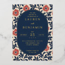 Search for oval invitations Floral