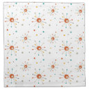 Search for teal orange napkins Starburst