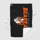 Search for college golf towels Bearkats design